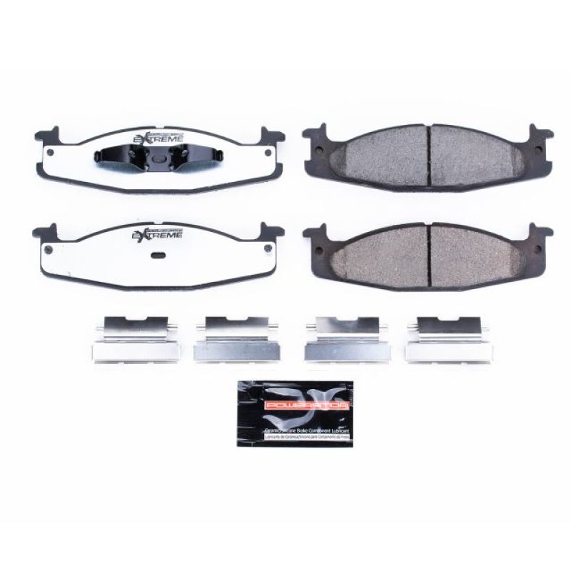 Load image into Gallery viewer, Power Stop 94-96 Ford Bronco Front Z36 Truck & Tow Brake Pads w/Hardware