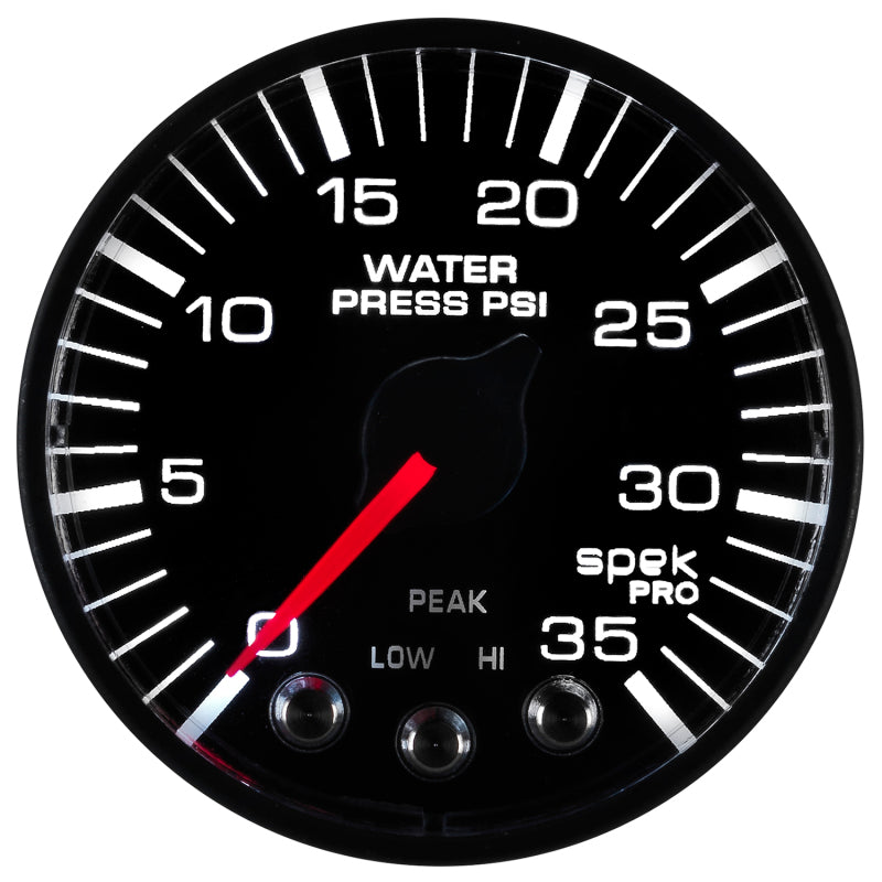 Load image into Gallery viewer, Autometer Spek-Pro 52.4mm 0-35 PSI Digital Stepper Motor Water Pressure Gauge