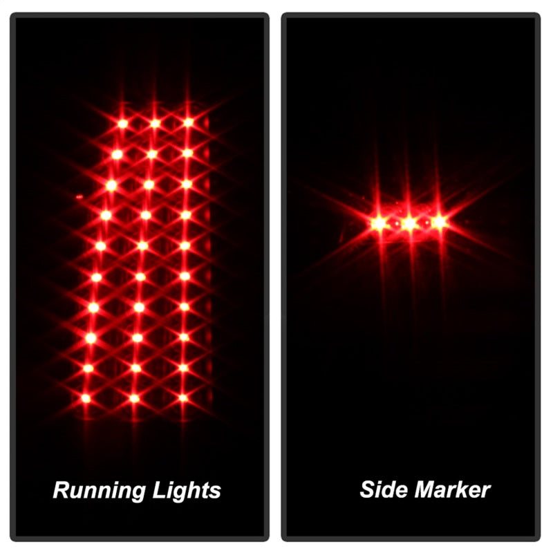Load image into Gallery viewer, xTune Chevy Silverado 1500/2500/3500 99-02 LED Tail Lights Black ALT-ON-CS99-LED-BK