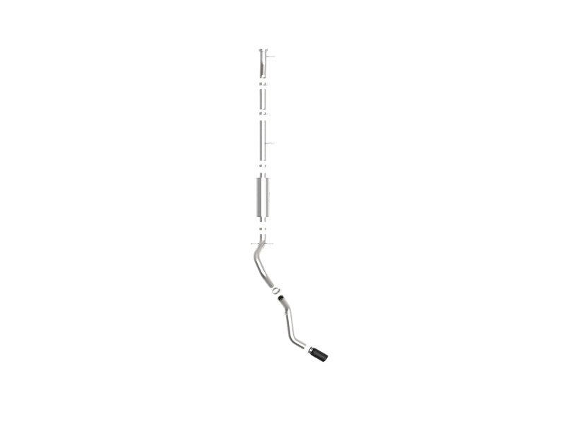 Load image into Gallery viewer, aFe Apollo GT Series 4in 409SS Cat-Back 20-21 GM 2500/3500HD V8-6.6L L8T - Black Tip