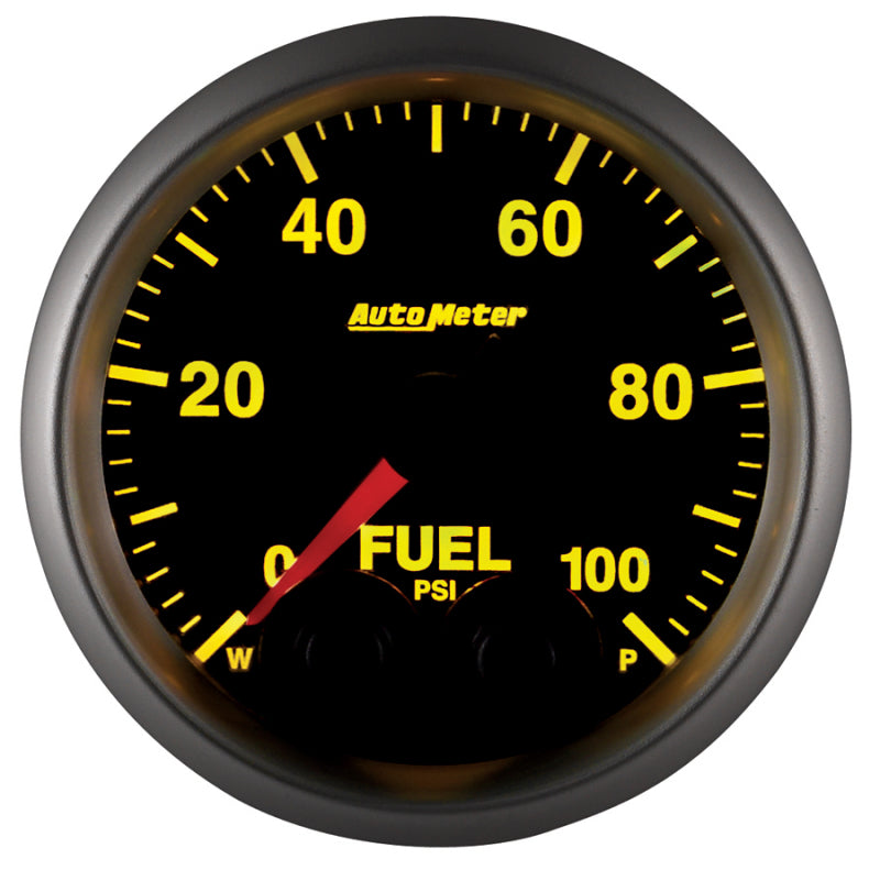 Load image into Gallery viewer, Autometer Elite 52mm 0-100 PSI Fuel Pressure Peak & Warn w/ Electronic Control Gauge