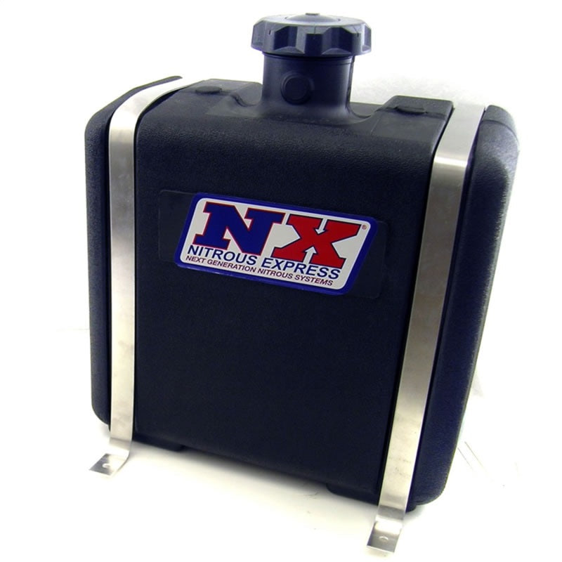 Load image into Gallery viewer, Nitrous Express Water Injection 7 Gallon Reservoir (w/Bracket Solenoid & Hose) (15L x 17H x 9W)
