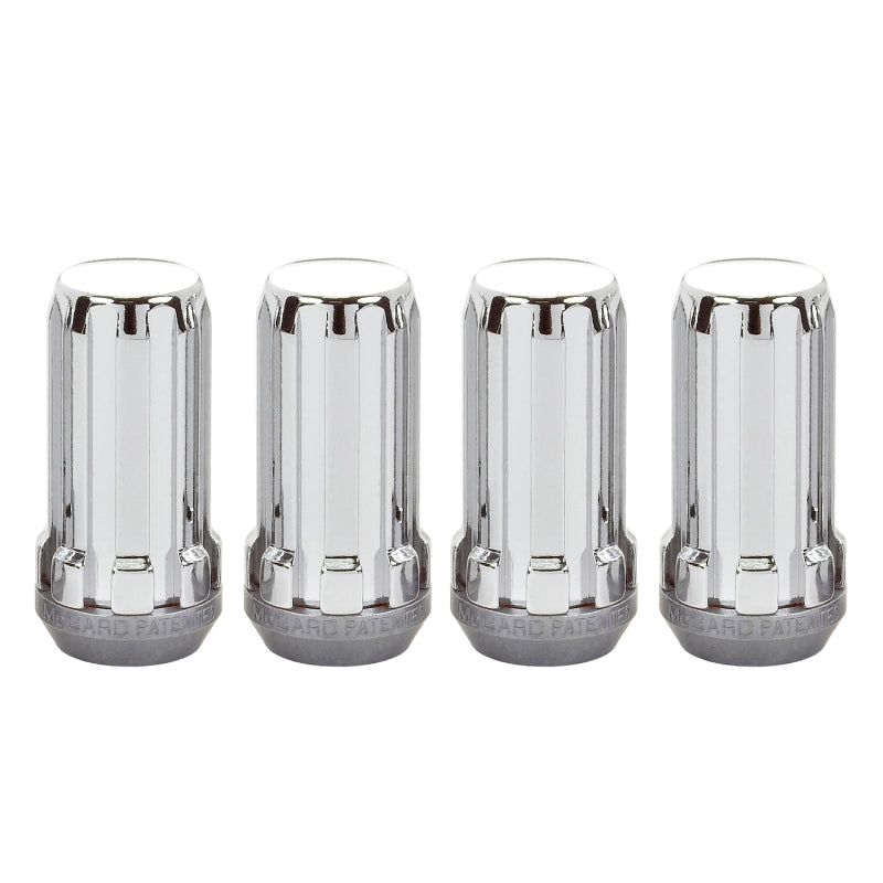 Load image into Gallery viewer, McGard SplineDrive Lug Nut (Cone Seat) M14X1.5 / 1.935in. Length (4-Pack) - Chrome (Req. Tool)