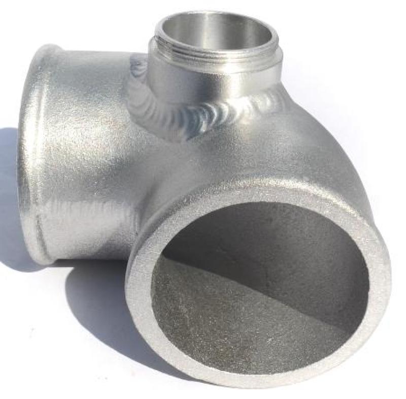 Load image into Gallery viewer, ATP Stainless Steel 90 Degree Elbow - 2.5 OD - Greddy BOV