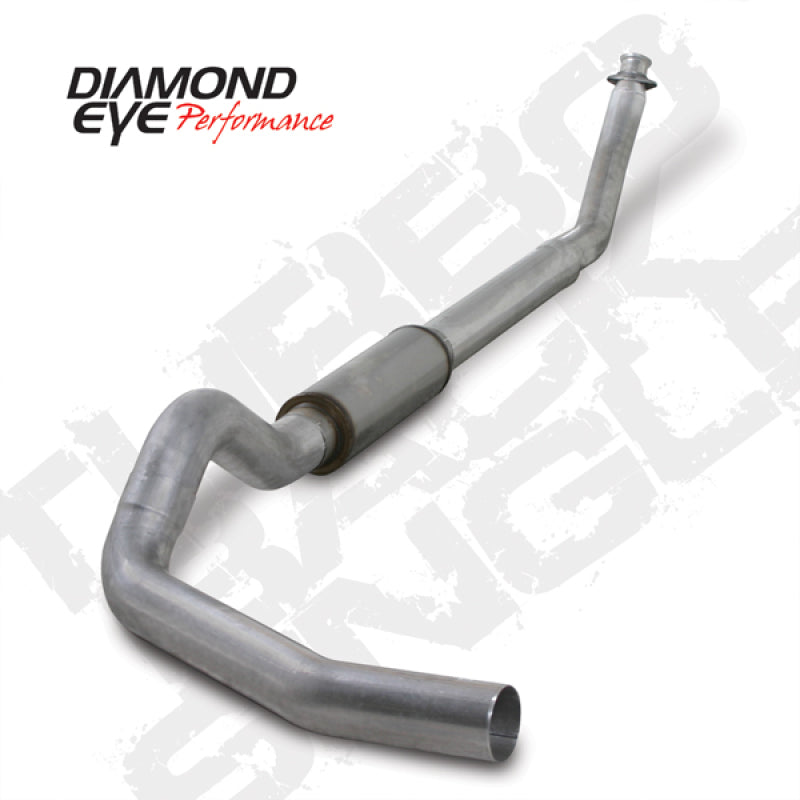 Load image into Gallery viewer, Diamond Eye KIT 5in Turbo Back SGL AL: 94-02 DODGE CUMMINS 5.9L