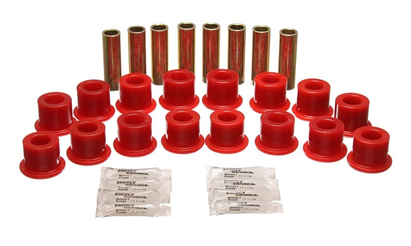 Load image into Gallery viewer, Energy Suspension 94-06 Hummer H1 Red Front & Rear End Control Arm Bushing Set