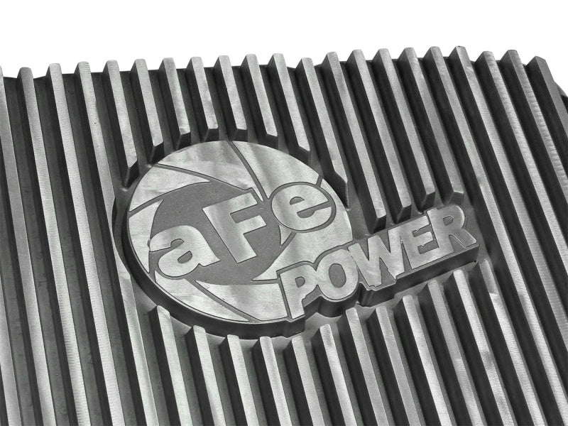 Load image into Gallery viewer, aFe Transmission Pan Cover (Raw); Dodge Diesel Trucks 07.5-12 L6-6.7L (td)