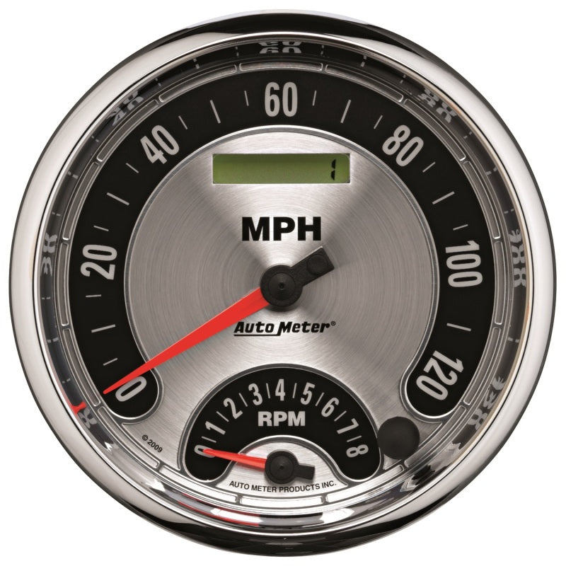 Load image into Gallery viewer, Autometer American Muscle 5in Tach Speedo Combo In-Dash