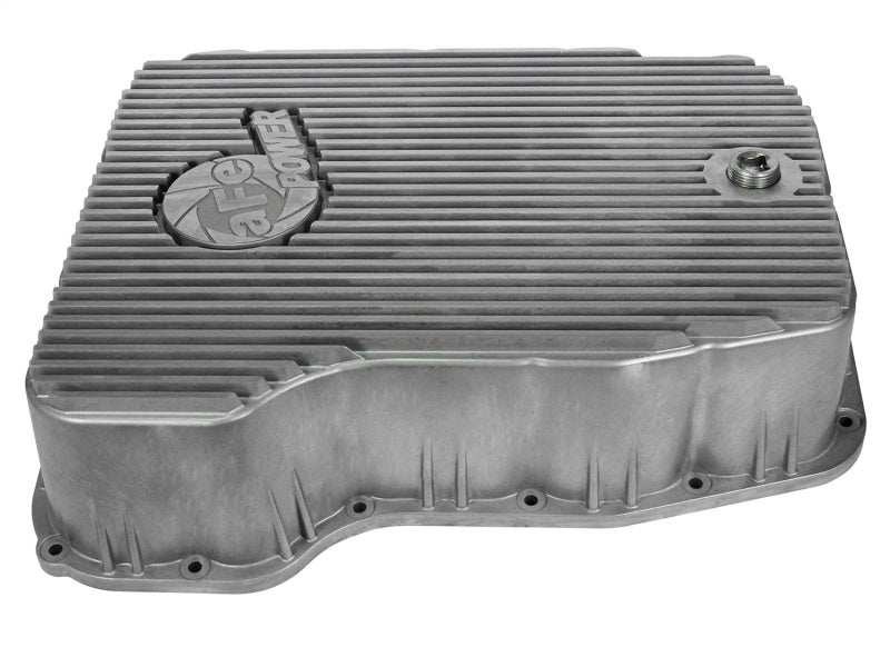 Load image into Gallery viewer, aFe Transmission Pan Cover (Raw); Dodge Diesel Trucks 07.5-12 L6-6.7L (td)