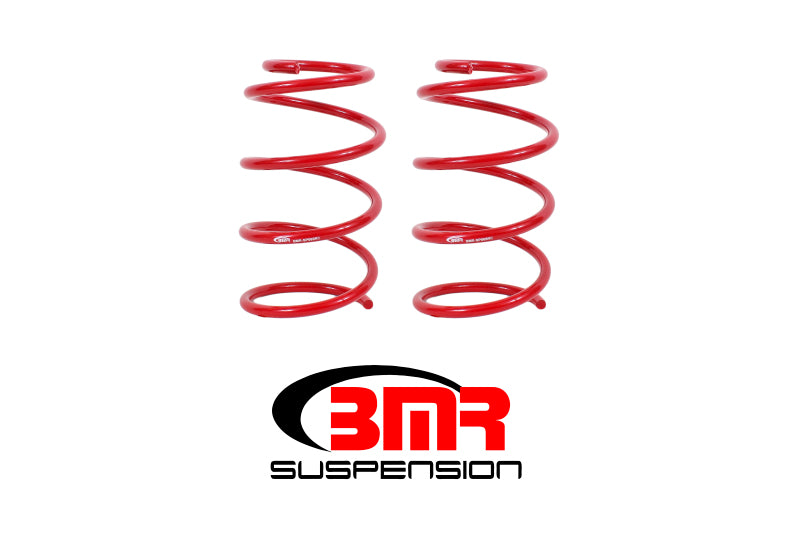 Load image into Gallery viewer, BMR 05-14 S197 Mustang GT Front Drag Version Lowering Springs - Red
