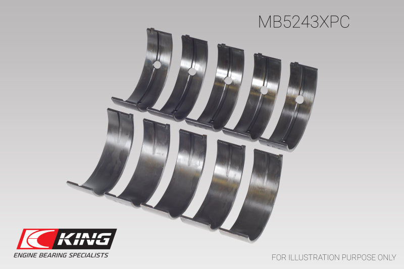 Load image into Gallery viewer, King Engine Bearings Nissan Sr20De (Size 0.26) Main Bearing Set