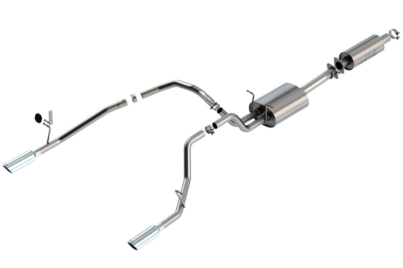 Load image into Gallery viewer, Borla 19-22 RAM 1500 3.6L V6 4DR 140.5/144.6/153.5 Wheel Base 2.25in S-Type Cat-Back Exhaust