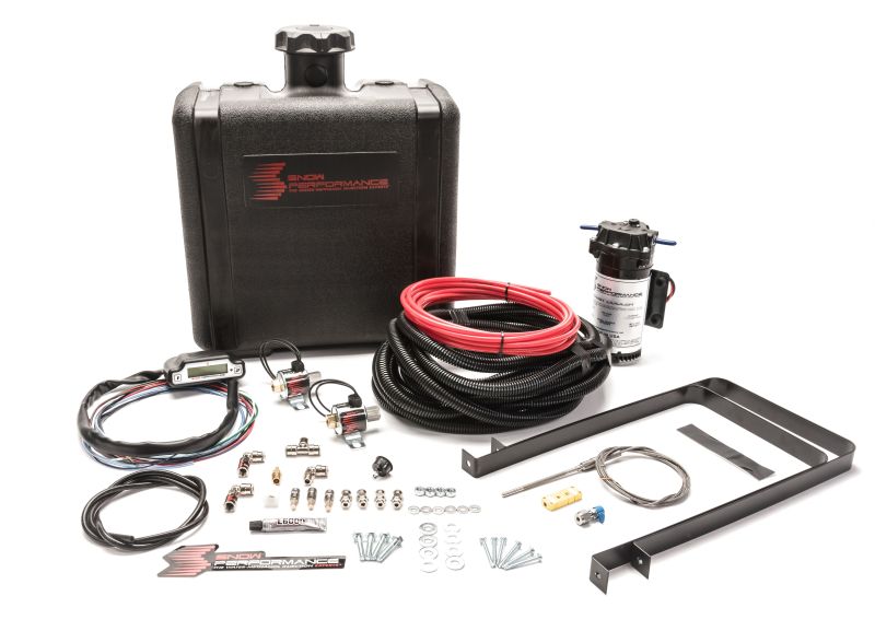 Load image into Gallery viewer, Snow Performance Stg 3 Boost Cooler Water Injection Kit Pusher (Hi-Temp Tubing and Quick-Fittings)