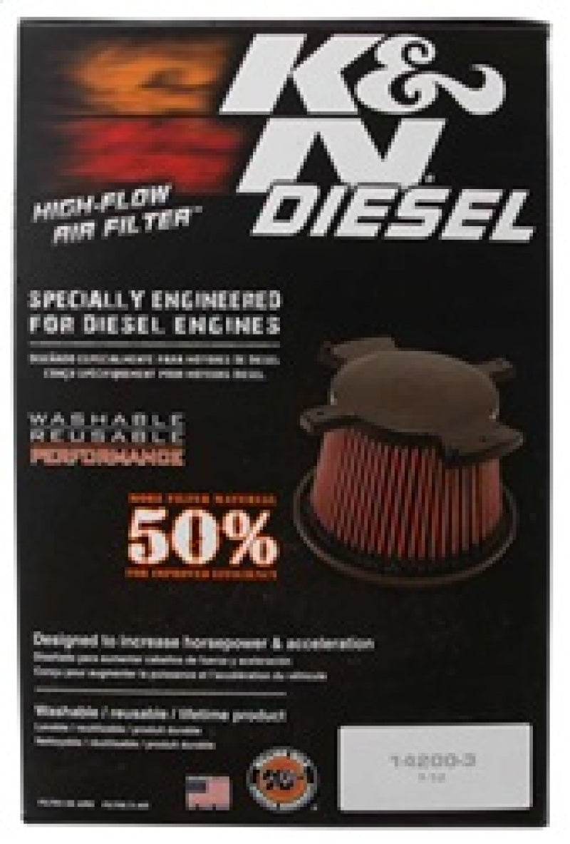 Load image into Gallery viewer, K&N 07 Dodge Ram 2500/3500 6.7L-L6 DSL Drop In Air Filter