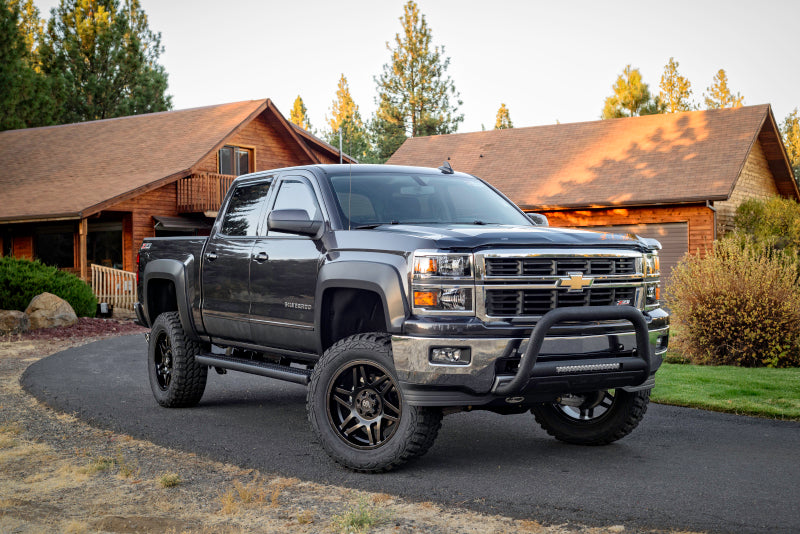 Load image into Gallery viewer, Lund 11-17 Chevy Silverado 2500 Bull Bar w/Light & Wiring - Black