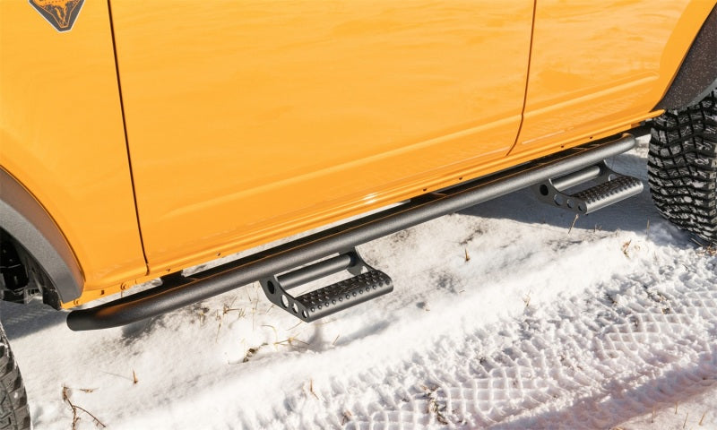 Load image into Gallery viewer, N-Fab 21-22 Ford Bronco 2 dr Gas SRW RKR Step System - Wheel 2 Wheel - 1.75in - Tex. Black