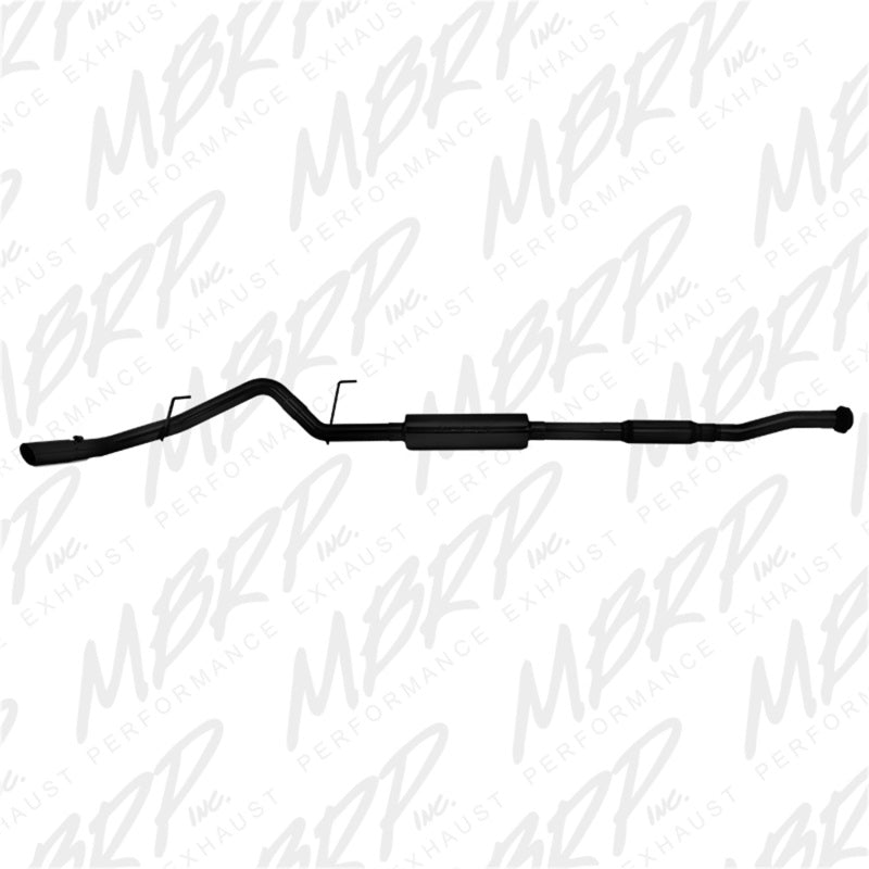 Load image into Gallery viewer, MBRP 11-14 Ford F150 3in Cat Back Single Side Exit Black Coated Exhaust System