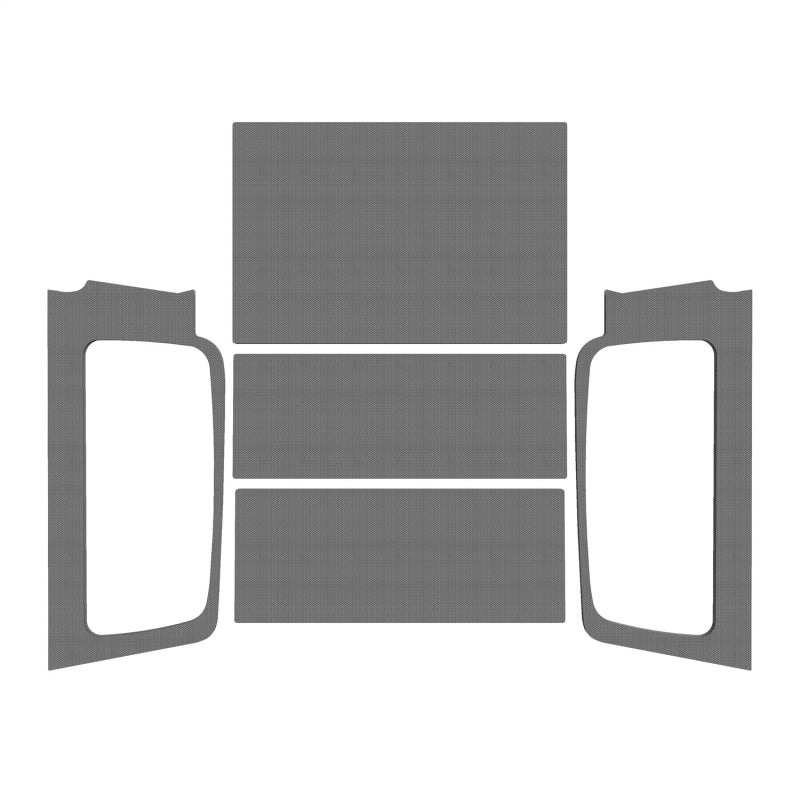 Load image into Gallery viewer, DEI 04-06 Jeep Wrangler LJ Unliminted Headliner Complete Kit - Gray