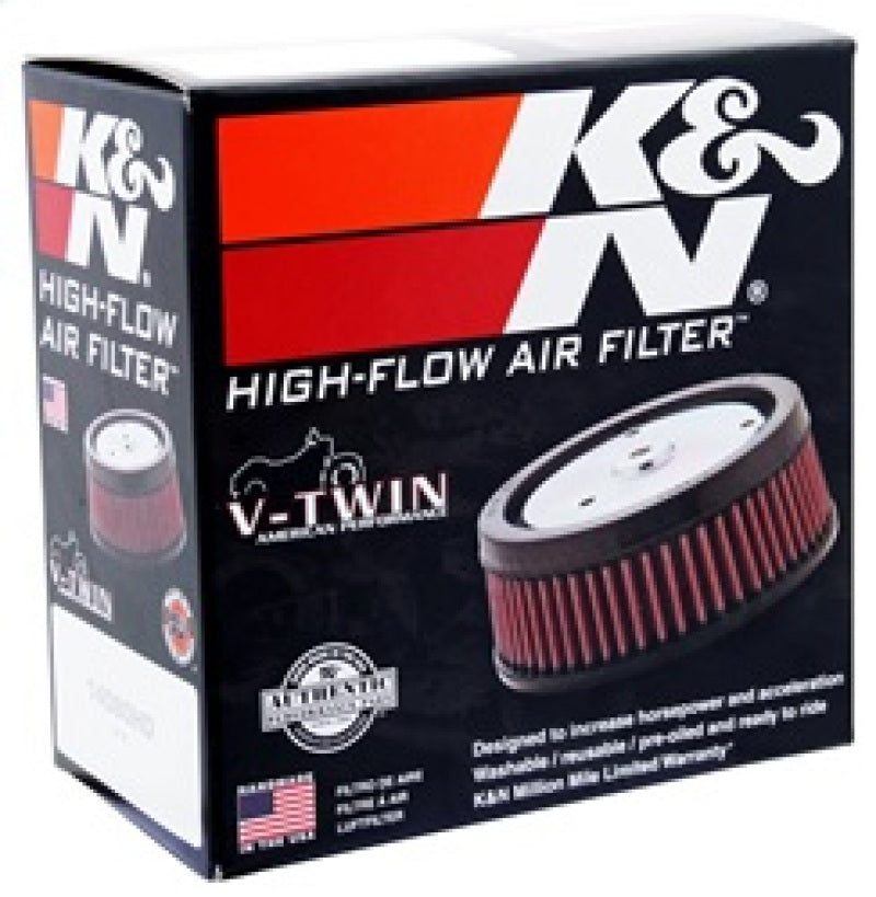 Load image into Gallery viewer, K&N 4in ID / 5.5in OD / 2in H Custom Assembly Filter designed to fit Harley-Davidson Motorcycle