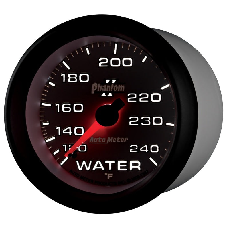 Load image into Gallery viewer, Autometer Phantom II 2-5/8in 120-240 Degree F Mechanical Water Gauge