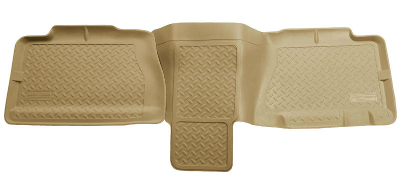 Load image into Gallery viewer, Husky Liners 01-06 Chevy Suburban/Yukon XL/Denali XL Classic Style 2nd Row Tan Floor Liners