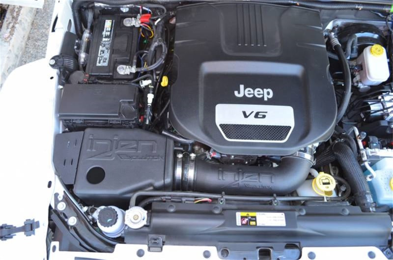Load image into Gallery viewer, Injen 12-17 Jeep Wrangler JK 3.6L Evolution Intake (Oiled)
