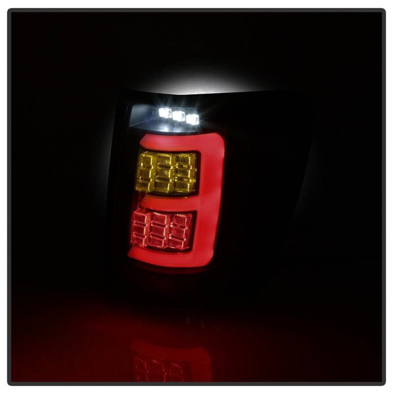 Load image into Gallery viewer, Spyder 99-04 Jeep Grand Cherokee - Light Bar Led Tail Lights - Black Smoke - ALT-YD-JGC99V3-BSM