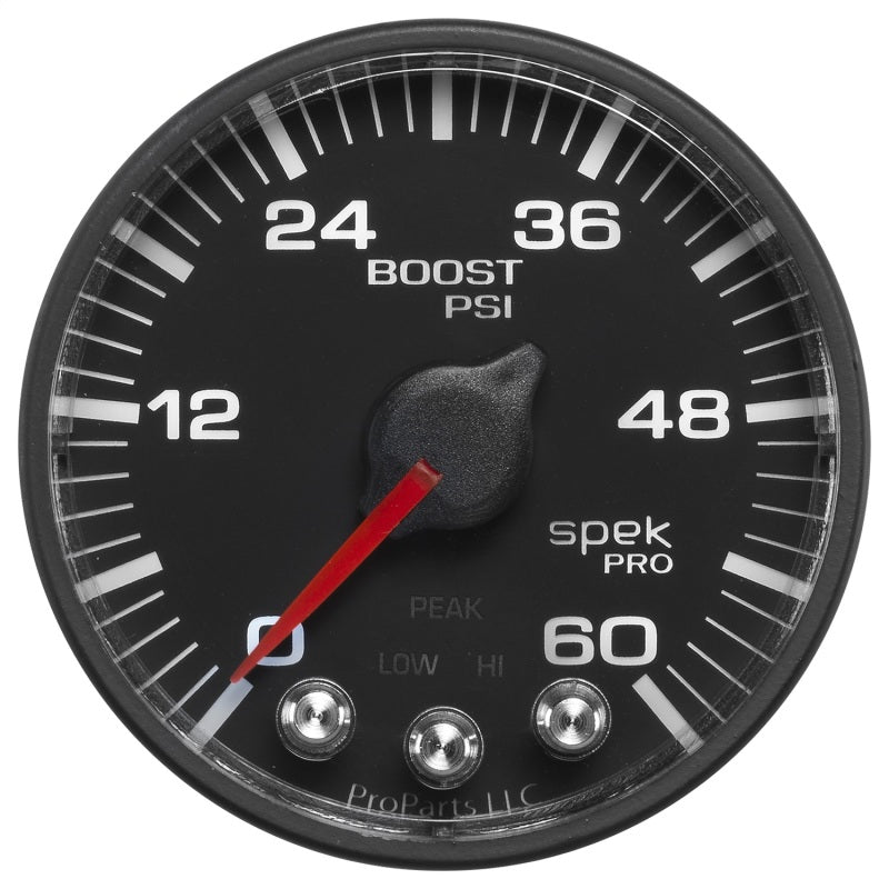 Load image into Gallery viewer, Autometer Spek-Pro 52.4mm 0-60 PSI Digital Stepper Motor Boost Gauge
