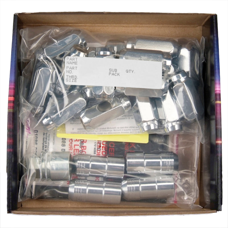 Load image into Gallery viewer, McGard SplineDrive Tuner 23-PC Jeep JL Install Kit w/Locks & Tool (Cone) M14X1.5 / 22m Hex - Chrome