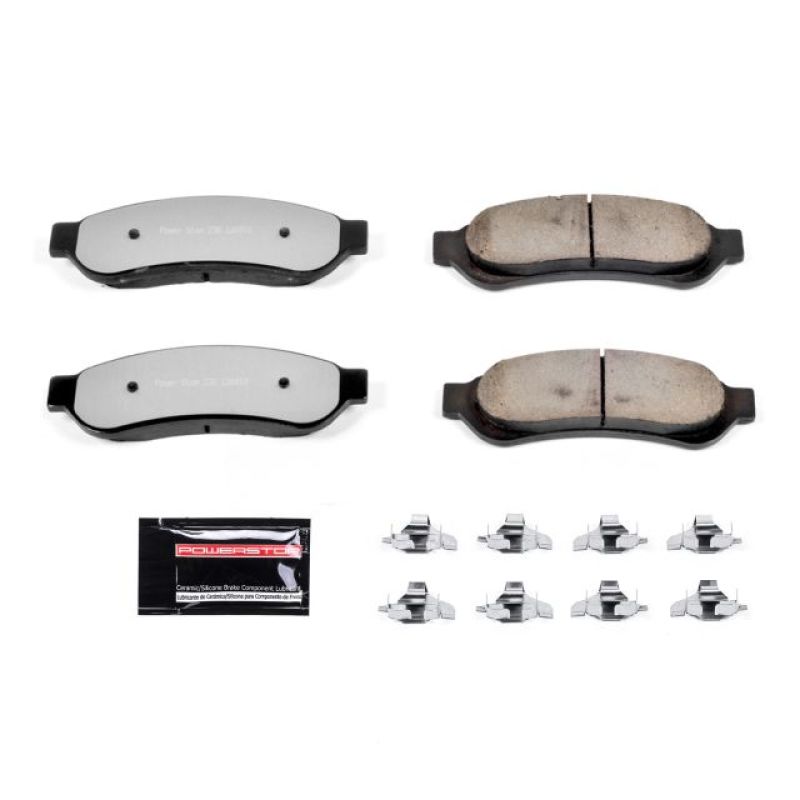Load image into Gallery viewer, Power Stop 07-10 Ford F-250 Super Duty Rear Z36 Truck & Tow Brake Pads w/Hardware