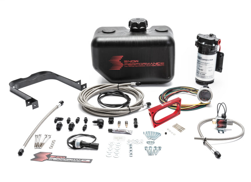 Load image into Gallery viewer, Snow Performance 05-10 Mustang Stg 2 Boost Cooler Water Injection Kit (SS Braided Line & 4AN)