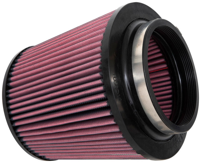 Load image into Gallery viewer, K&N Universal Clamp-On Air Filter 5in Flange ID x 8in Base OD x 6.625in Top OD x 8.625in Height