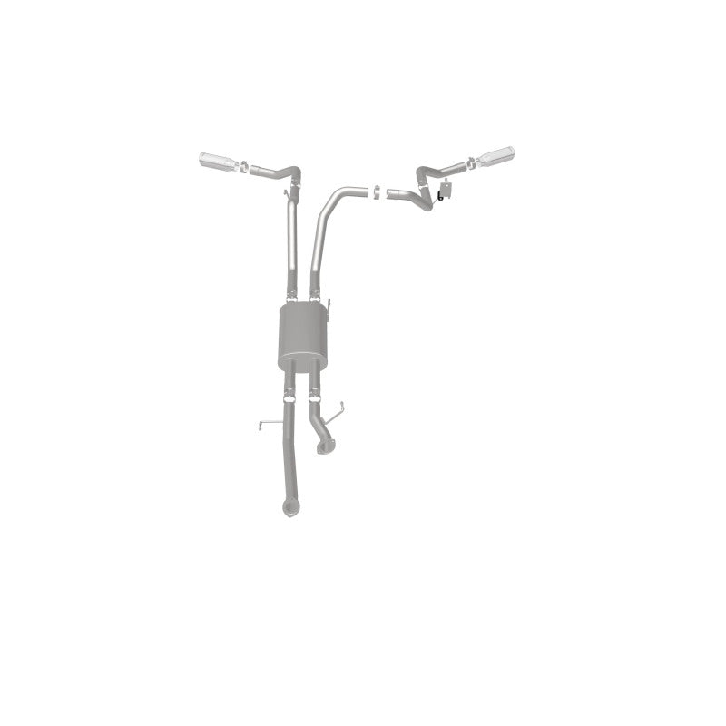 Load image into Gallery viewer, MagnaFlow Cat-Back 10-15 Toyota Tundra SC LB / CC SB 4.6L/5.7L V8 SS 2.5 Dual Split Rear 4in Tip