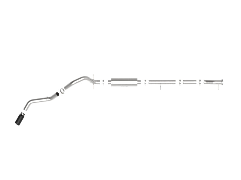 Load image into Gallery viewer, aFe Apollo GT Series 4in 409SS Cat-Back 20-21 GM 2500/3500HD V8-6.6L L8T - Black Tip