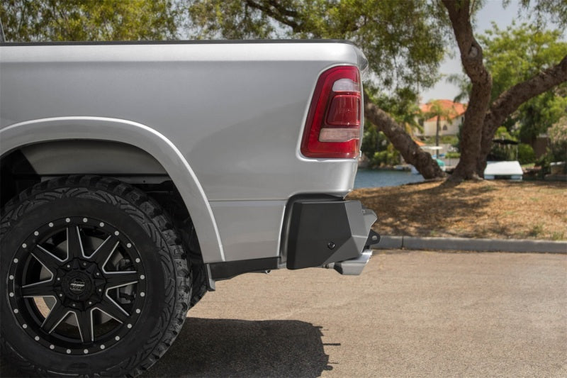Load image into Gallery viewer, Addictive Desert Designs 2019 Ram 1500 Hammer Stealth Fighter Rear Bumper w/ 6 Sensor Cutouts