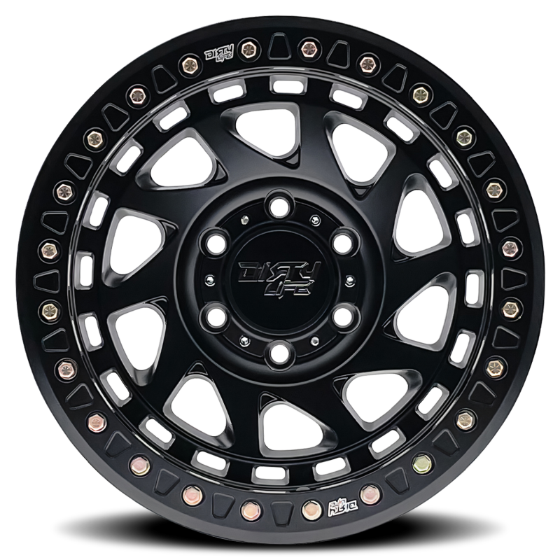 Load image into Gallery viewer, Dirty Life 9313 Enigma Race 17x9 / 6x135 BP / -12mm Offset / 87.1mm Hub Matte Black Wheel