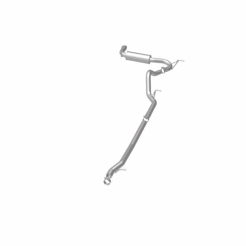 Load image into Gallery viewer, MagnaFlow 12-14 Jeep Wrangler 4dr Single Straight Rear P/S Exit Stainless C/B Performance Exhaust