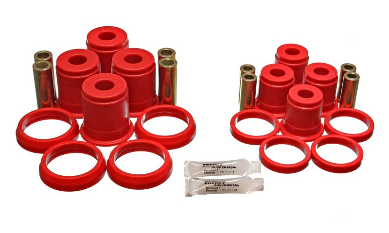 Load image into Gallery viewer, Energy Suspension 93-98 Jeep Grand Cherokee Red Rear Control Arm Bushings-Must reuse OEM Outer Shell