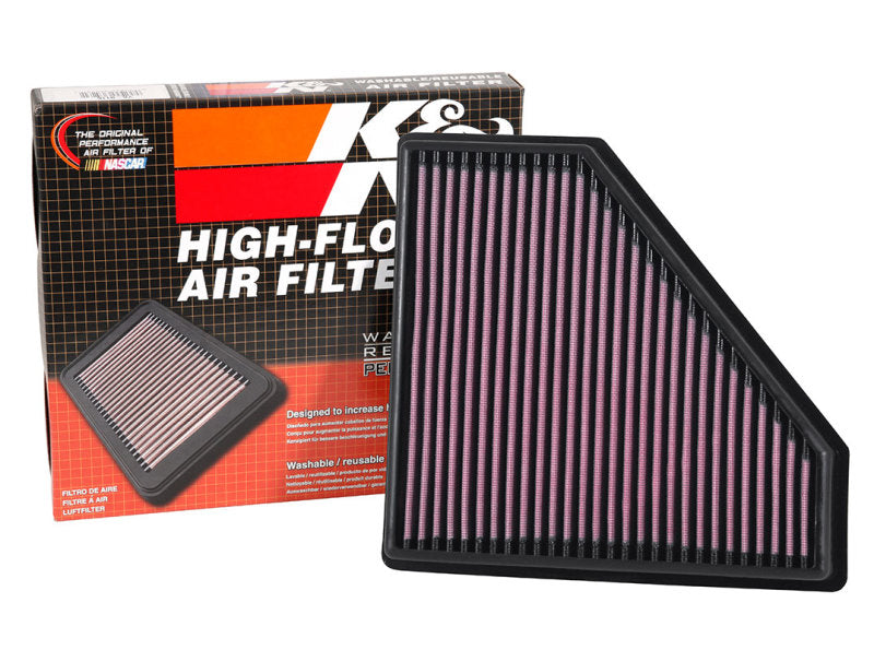 Load image into Gallery viewer, K&N 16-17 Cadillac CTS-V 6.2L V8 Drop In Air Filter