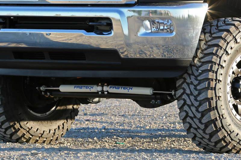 Load image into Gallery viewer, Fabtech 14-18 Ram 2500/3500 4WD Dual Steering Stabilizer System w/Perf. Shocks