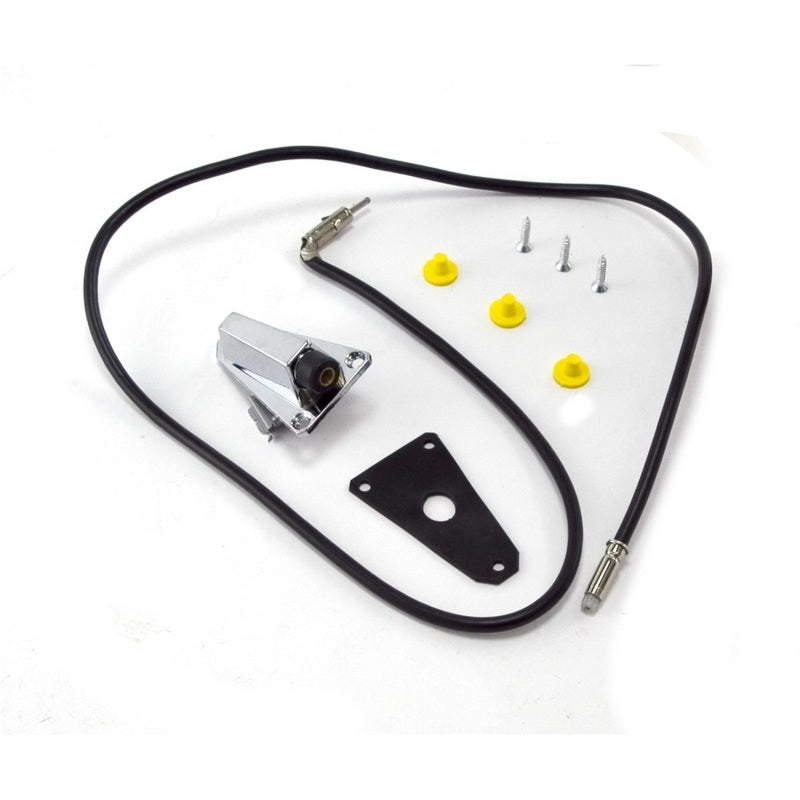 Load image into Gallery viewer, Omix Chrome Antenna Base 76-95 Jeep CJ & Wrangler