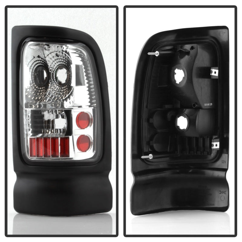 Load image into Gallery viewer, xTune Dodge Ram 1500/2500/3500 94-01 Euro Style Tail Lights Chrome ALT-ON-DRAM94-C