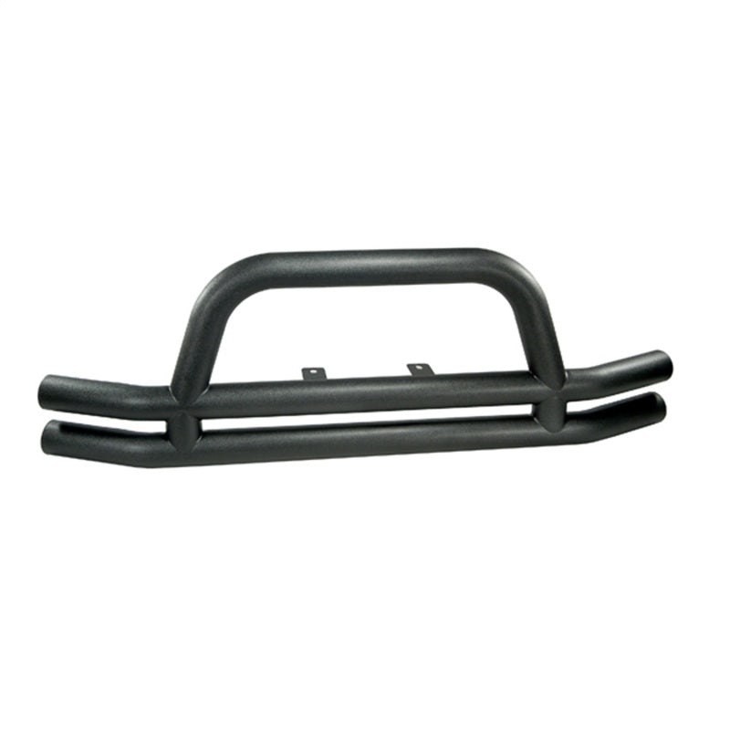 Load image into Gallery viewer, Rugged Ridge 3-In Dbl Tube Front Bumper Black 76-06 CJ &Jeep Wrangler