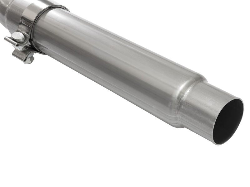 Load image into Gallery viewer, aFe Rebel Exhausts Cat-Back SS Ford F-150 04-08 V8 4.6/5.4L w/ Black Tips