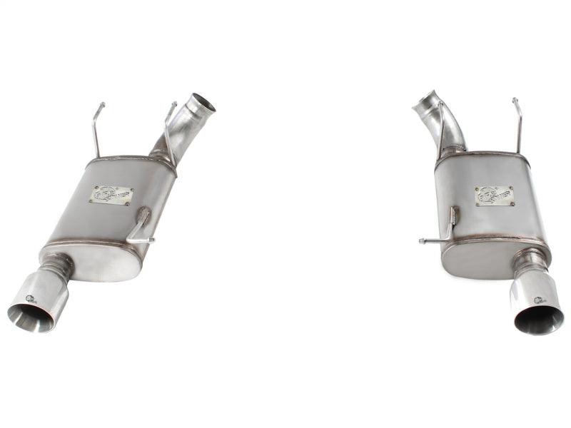 Load image into Gallery viewer, aFe MACHForce XP Exhaust 11-14 Ford Mustang GT V8-5.0L 3in. SS Axle-Back w/Polished Tips