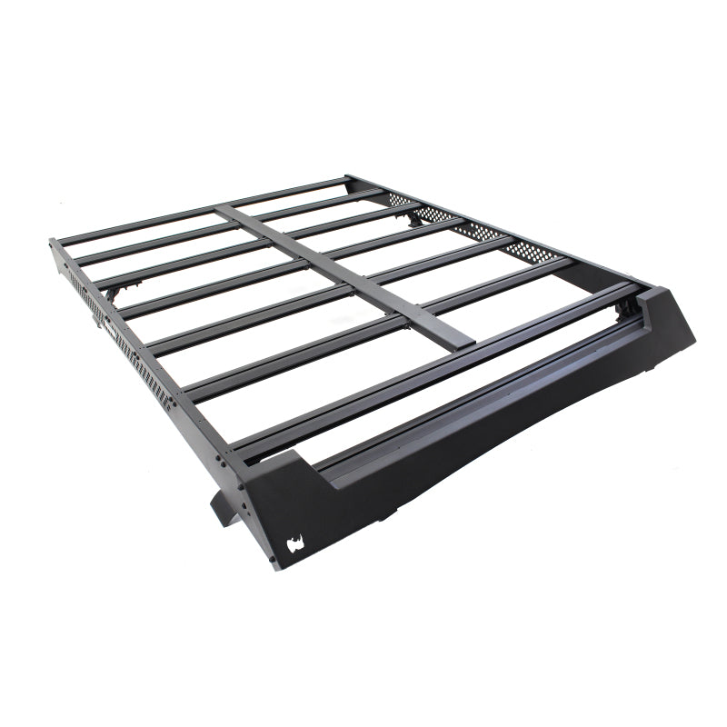 Load image into Gallery viewer, Go Rhino 21-23 Ford F-150 CC Ceros Low Profile Roof Rack - Tex. Blk