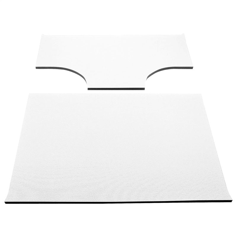Load image into Gallery viewer, DEI 03-06 Jeep Wrangler TJ 2-Door w/Speaker Pods Boom Mat Headliner - 2 Piece - White