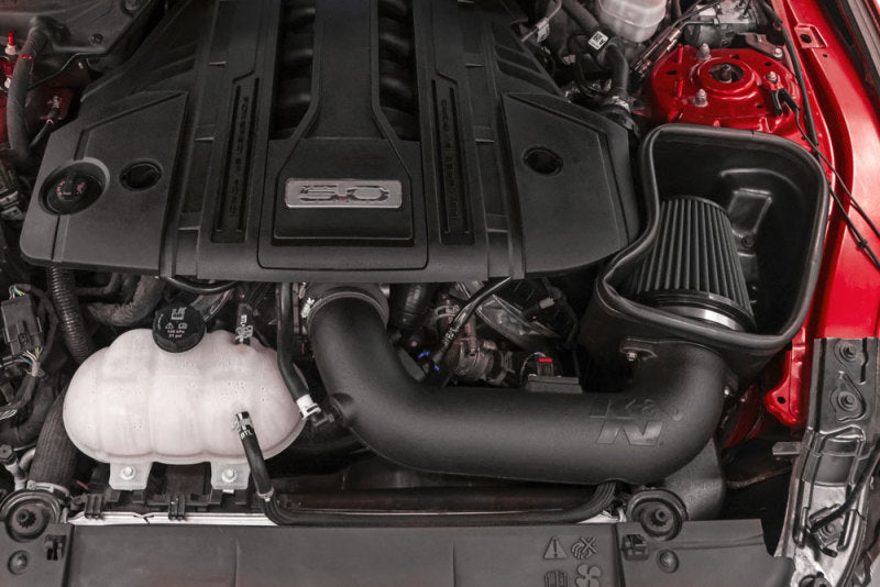 Load image into Gallery viewer, K&N 18-23 Ford Mustang GT 5.0L V8 F/I DRYFLOW Performance Air Intake System