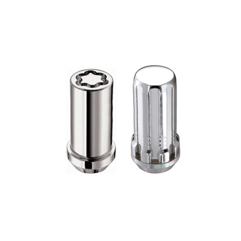 Load image into Gallery viewer, McGard SplineDrive Tuner 5 Lug Install Kit w/Locks & Tool (Cone) M14X1.5 / 1in. Hex - Chrome