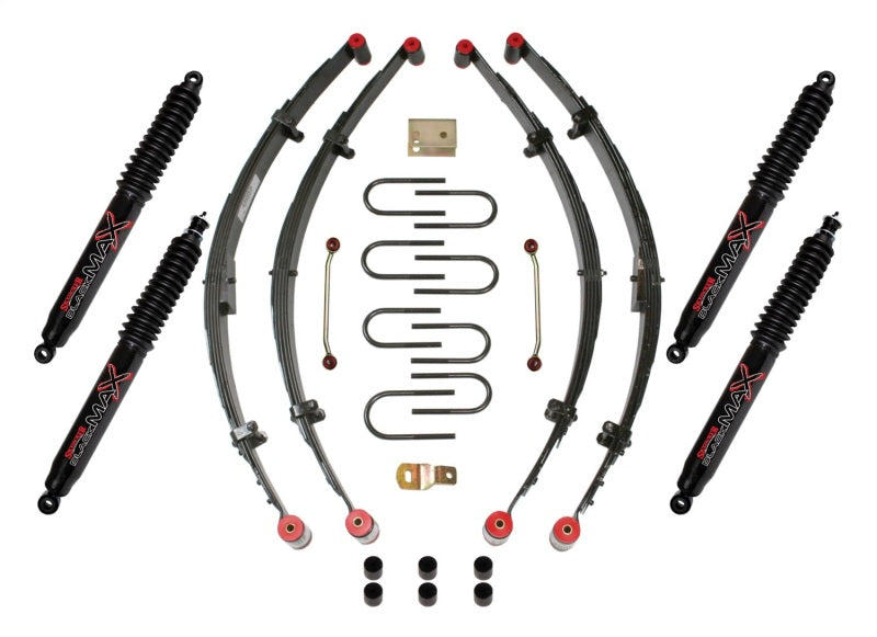 Load image into Gallery viewer, Skyjacker 4" KIT,87-96 YJ W/4 BLK MAX